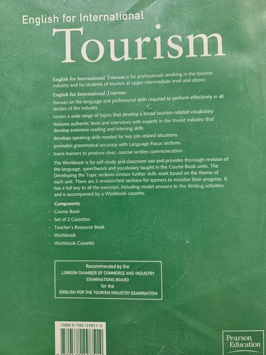English for International Tourism ціна за 2 книги ( Workbook + Cours