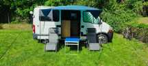 Kamper Renault Master osobowy 9 miejsc faktura VAT