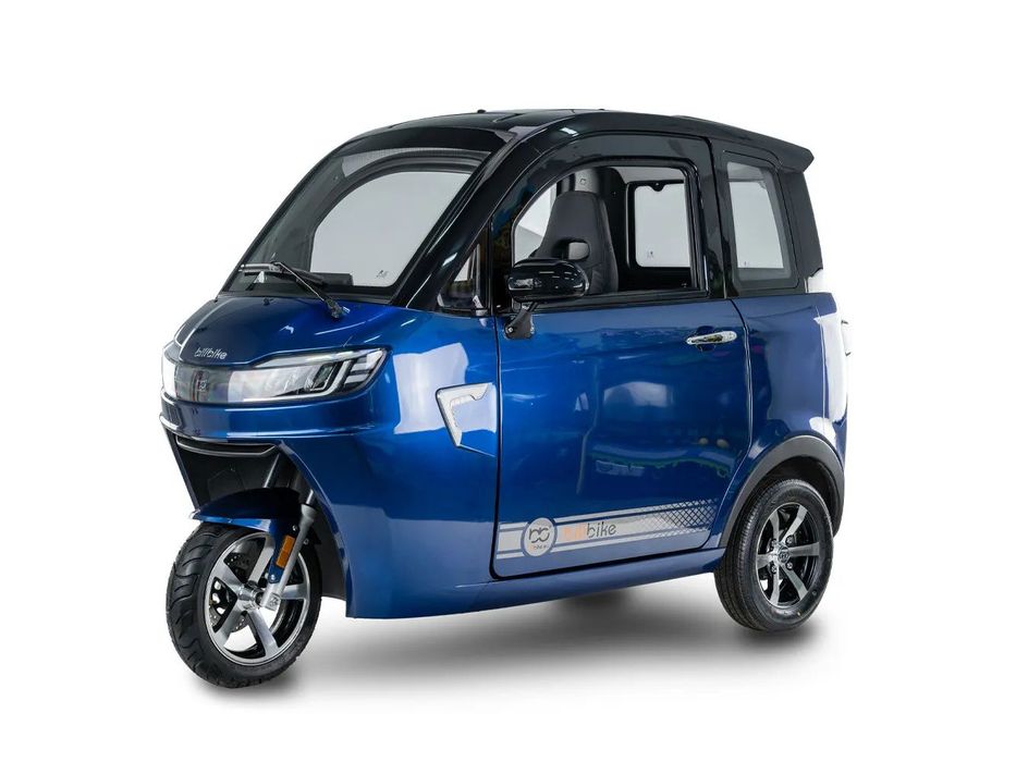 Bili Bike Ecomo Skuter elektryczny zabudowany z dachem ECOMO 3 bez uprawnień na dowód