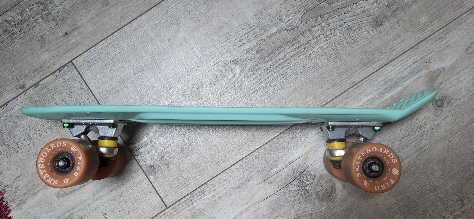 Niebieska oryginalna Fiszka Fish Skateboard