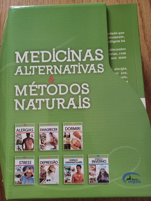 Conjunto medicinas alternativas & métodos naturais