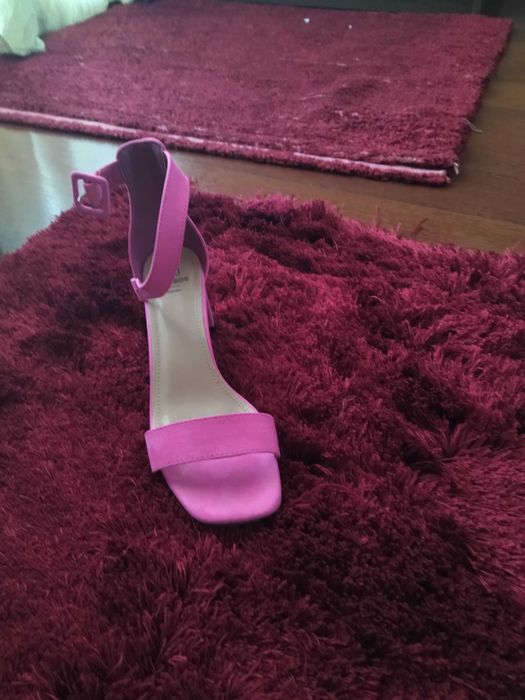 Sapatos rosa fuschia