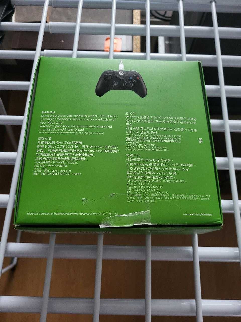 Oryginalny Pad do gier Xbox One, działa z komputerem, z pudełkiem