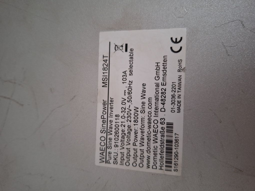 Przetwornica 24v 230v do kamper,tir