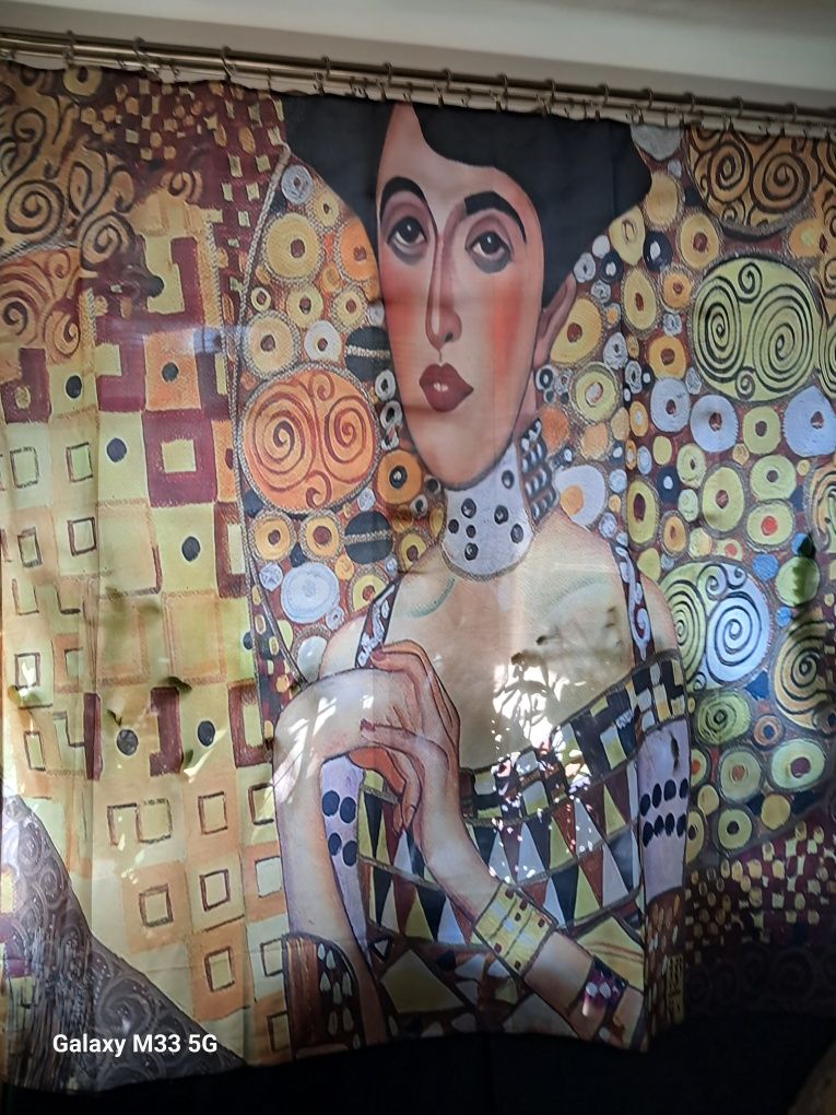 Klimt obraz zasłona na okno