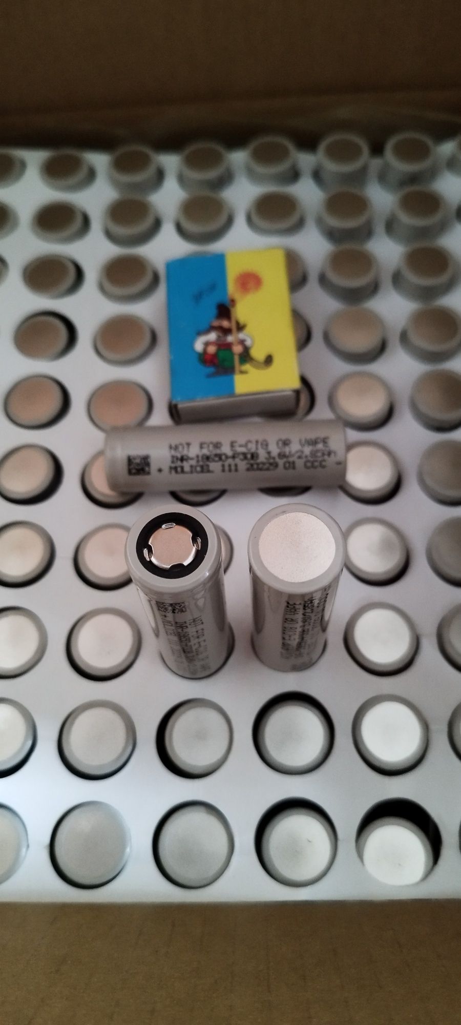 Найкращий акумулятор 18650 Molicel P30B 3000mAh 35A 6-7mOm 100W АКБ