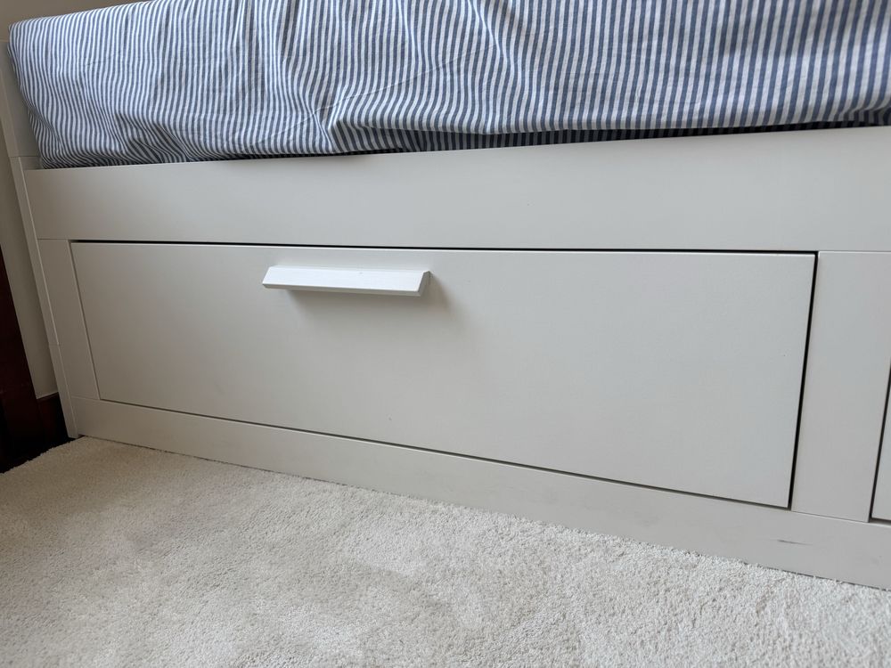 Cama Brimnes individual ou dupla IKEA (sem colchao)