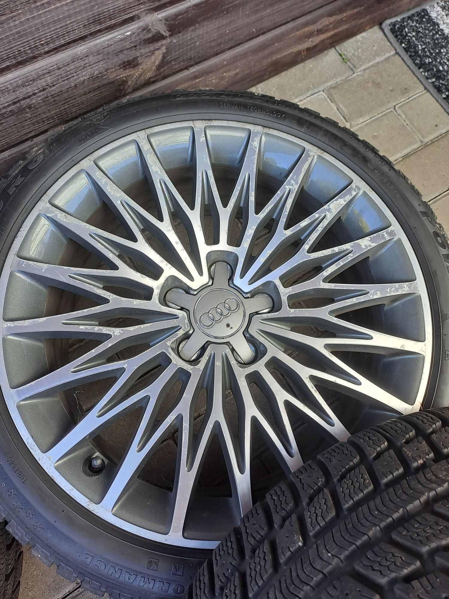 Alufelgi  audi a3 8v s line 5x112 18 cali opony zimowe