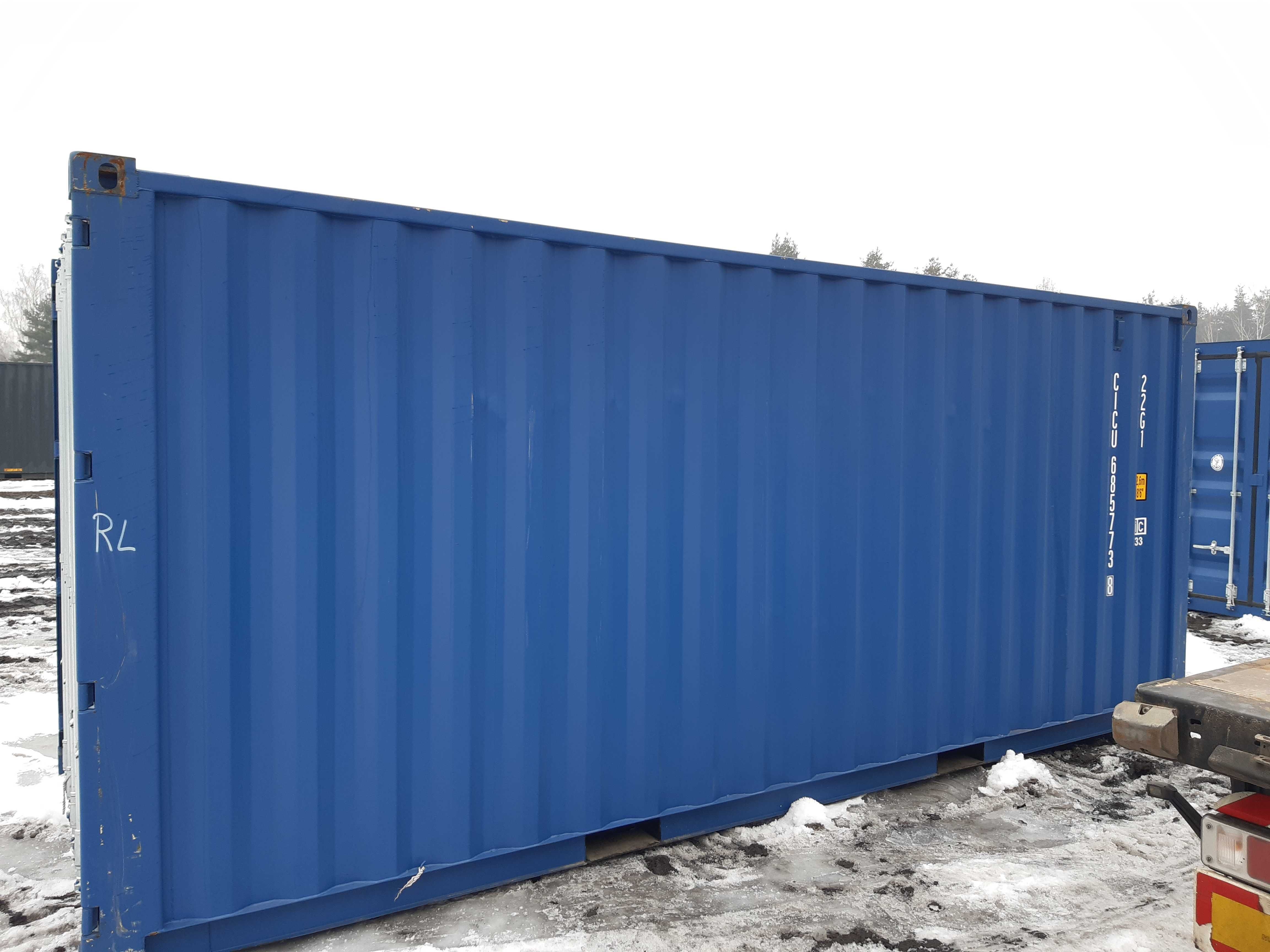 Kontener morski  20 DC One Way 2024r ral 5010