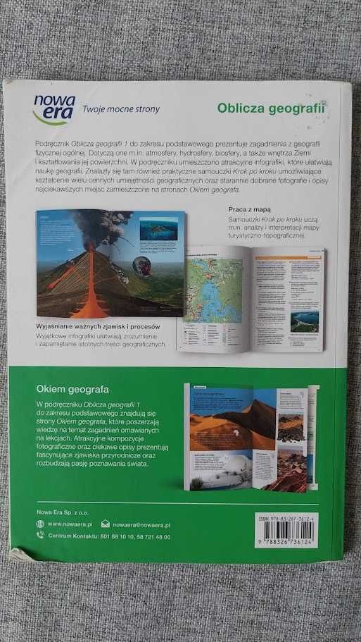 Podręcznik do geografii, klasa 1