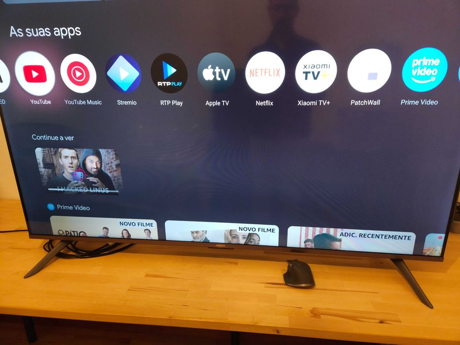 Xiaomi Smart TV QLED 4K A PRO 2026 55" com Google TV igual a nova