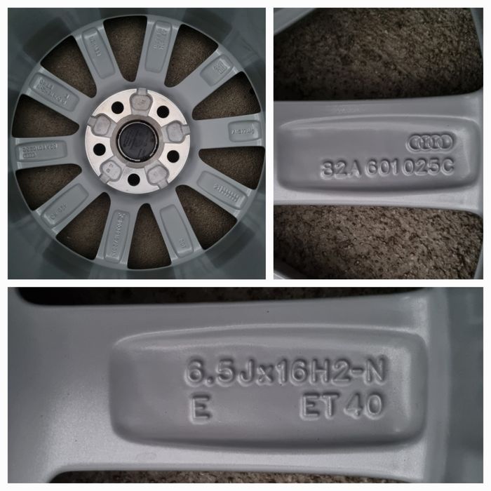 Koła Zimowe Alu 16" Audi A1 II Citycraver Allstreet 5x100 Oryginalne