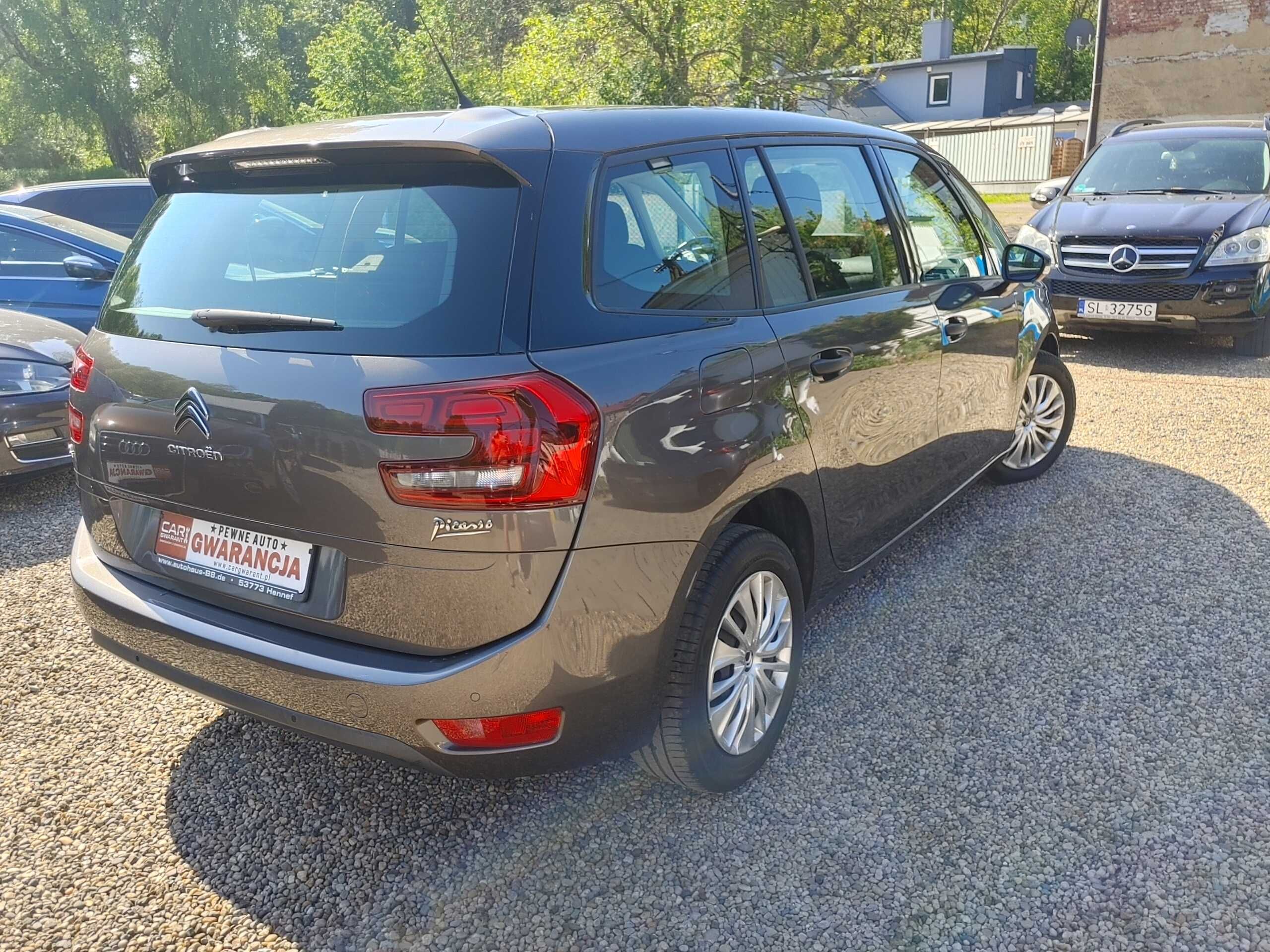 CITROEN C4 GRAND PICASSO 1.2 130 KM, Pełny Serwis, 7 Miejsc, Piękny