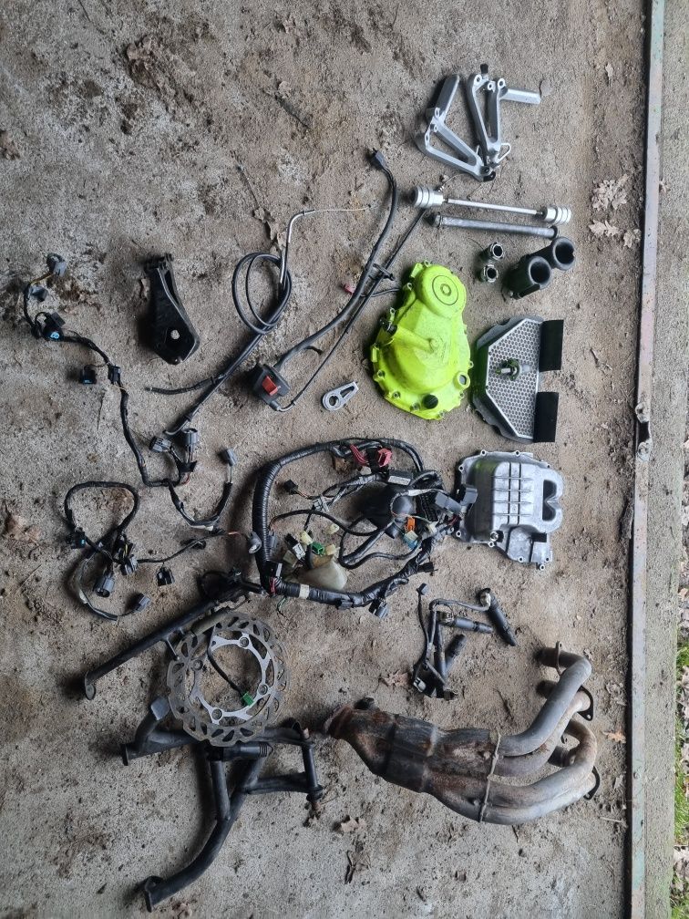 Części honda cbr f4 f4i kolektor tarcza nóżką instalacją set stelaż oś