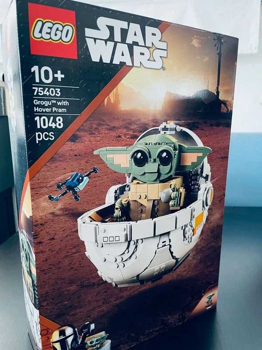 Lego 75403 - Grogu com carrinho planador