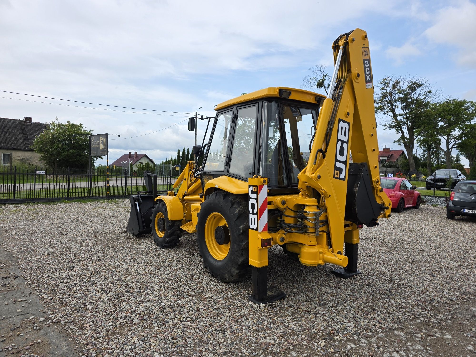 JCB 3CX 4x4 Widły Teleskop Szczęka 4CX CAT