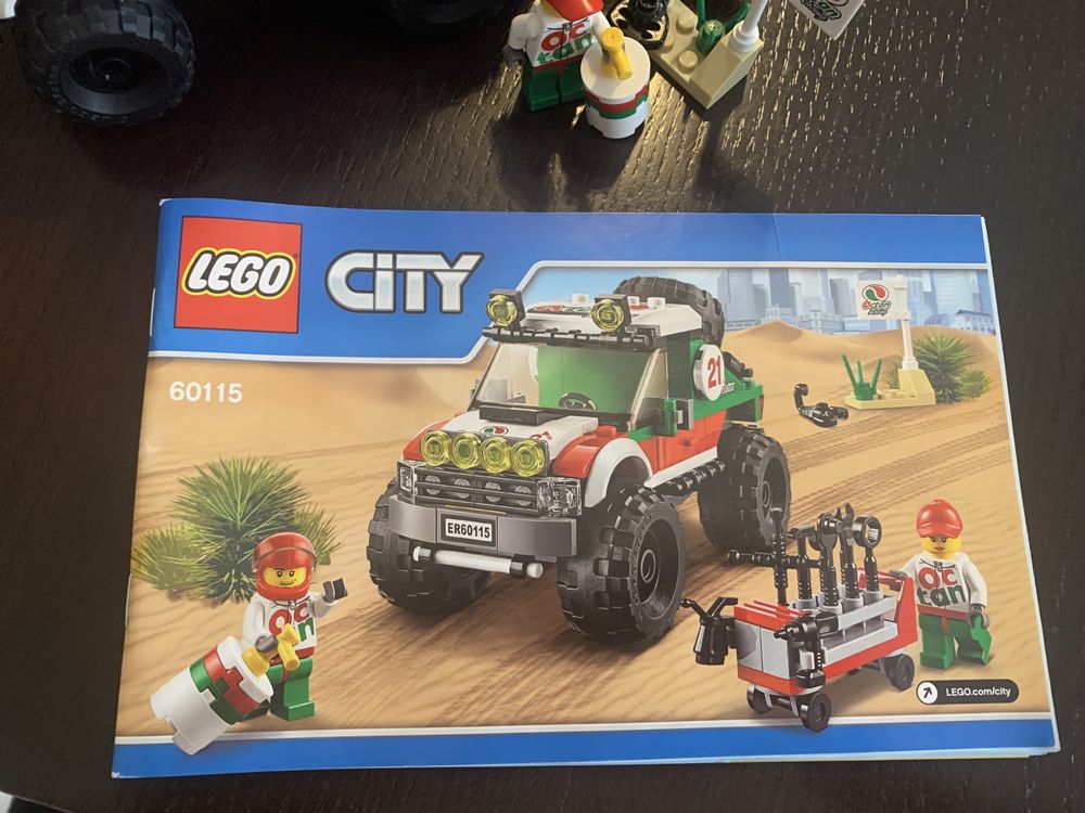 Zestaw Lego 60115 Terenówka Jeep Pustynna wyścigówka