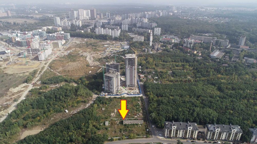 Гатное Теремки Голосеевский р-н  Продам участок 1,26 Га