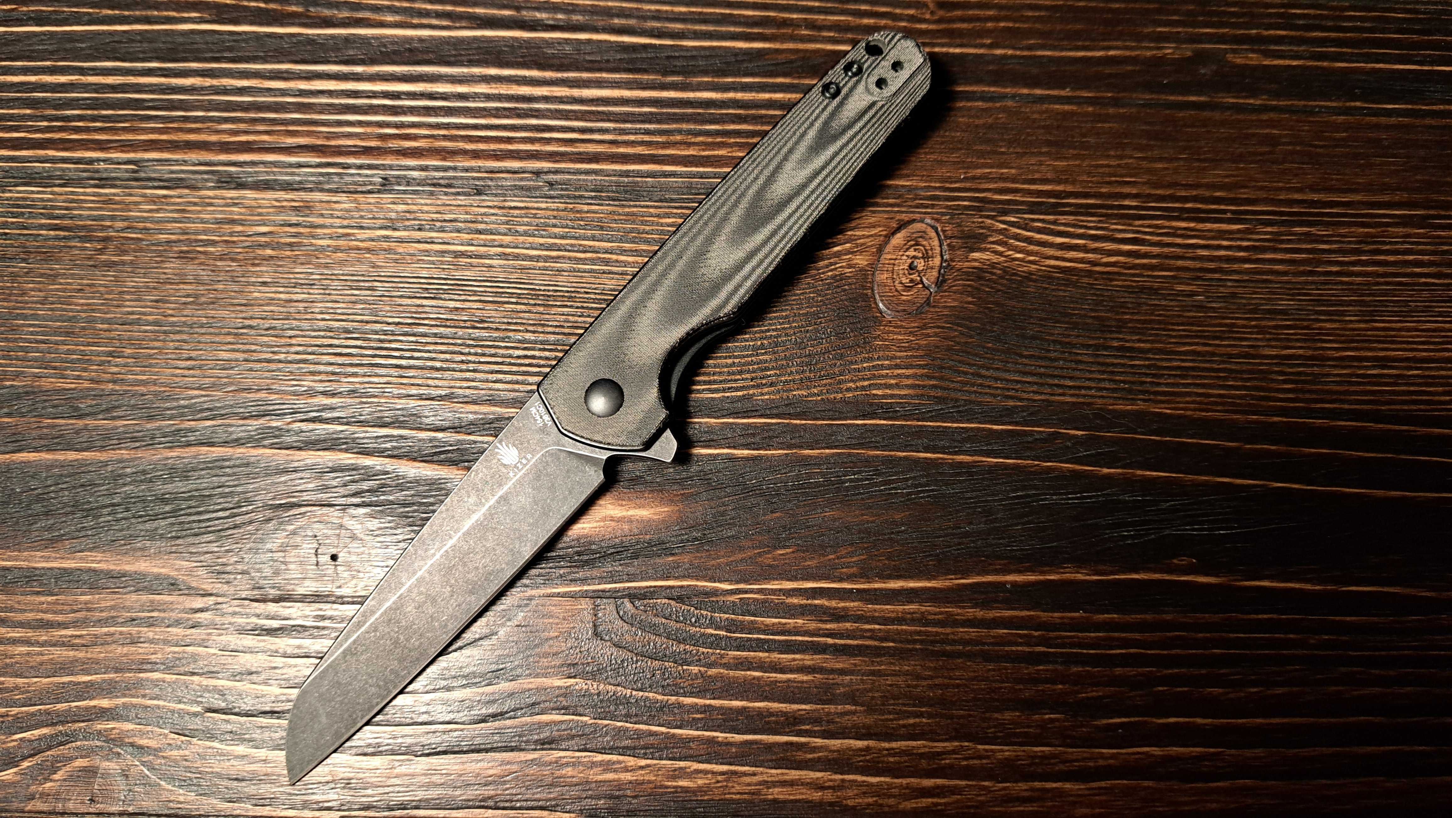 Nóż Kizer Azo LP Liner Lock Knife Black Micarta V3610C1