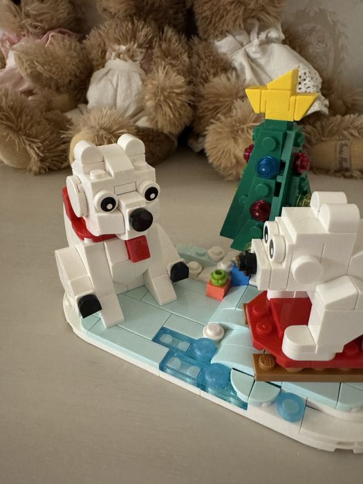 Lego misie polarne niedźwiedzie