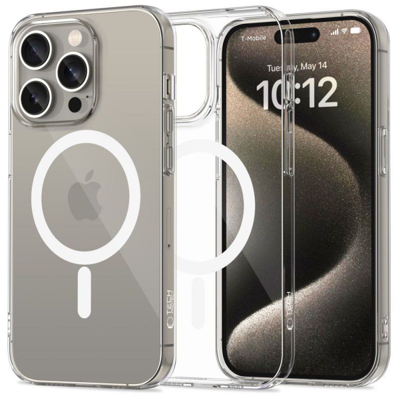 Tech-Protect Flexair Magsafe Iphone 15 Pro Max Clear