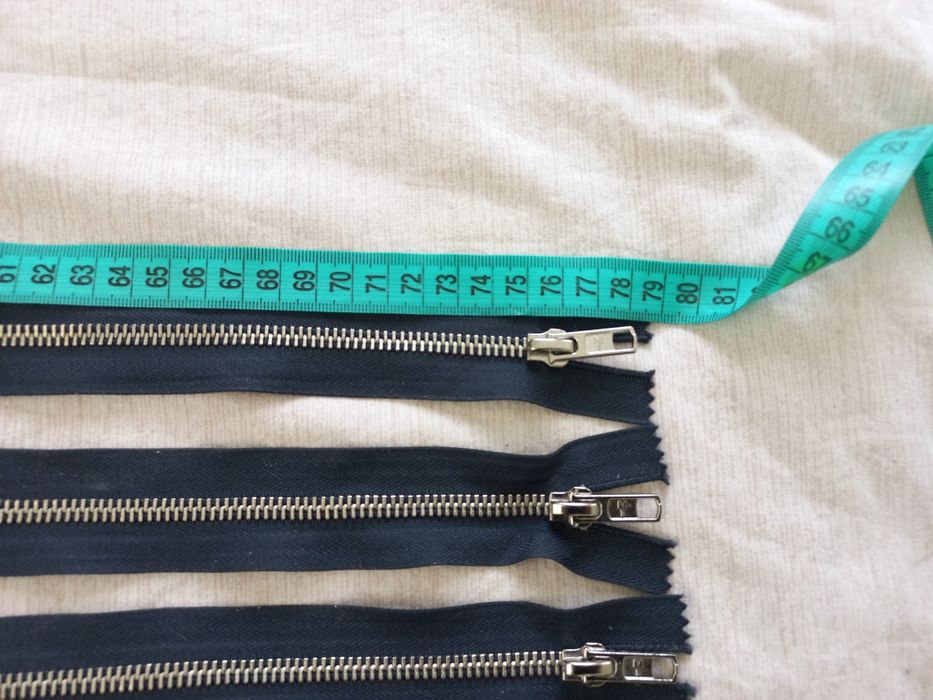 Молнии двусторонние длинные.