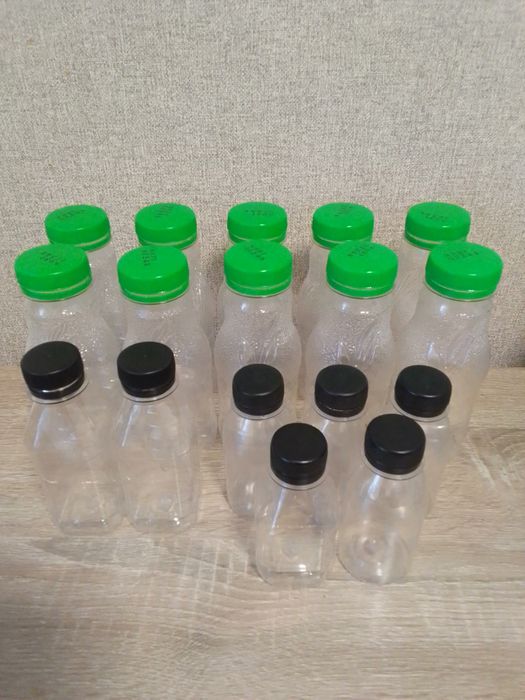 Банка пет, Пластикова пляшка, Бутилка 100 мл,Пляшка 0,25л,Ємність,Тара