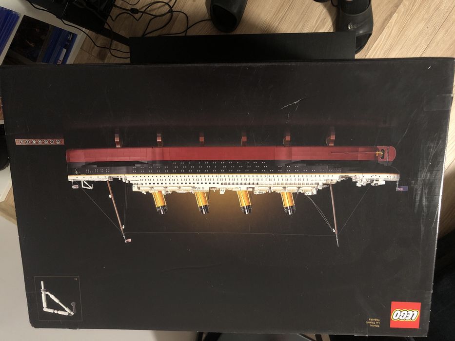 Titanic LEGO 10294 oswietlenie LED ! Transport gratis