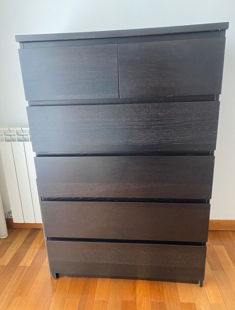 Comoda Malm Preta
