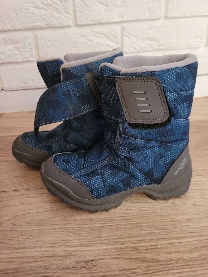 Buty turystyczne śniegowce dla dzieci rozmiar 31 Quechua SH100 X-WARM