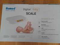Elektroniczna waga dla dzieci i niemowląt Romed, stan idealny