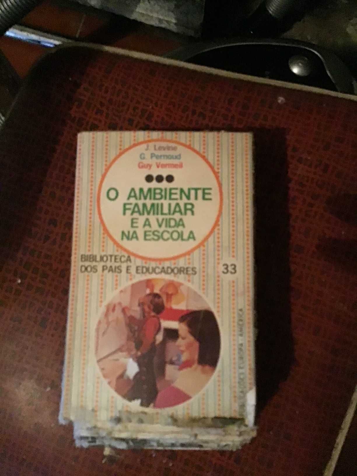 livro o ambiente familiar e a vida na escola