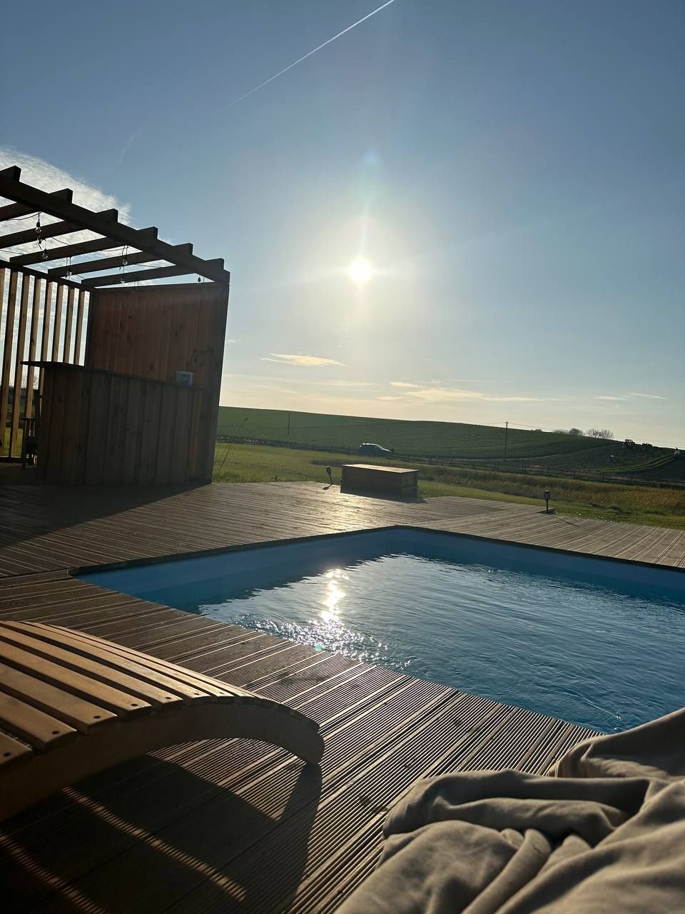 Domek z jacuzzi na Podkarpaciu Wysoka Trawa Gać