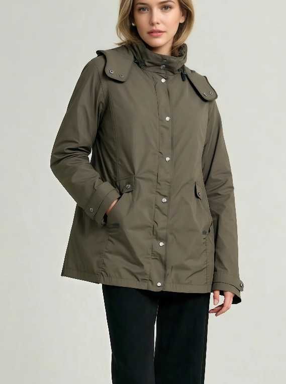 Diverse nowa dłuższa kurtka parka khaki r. L