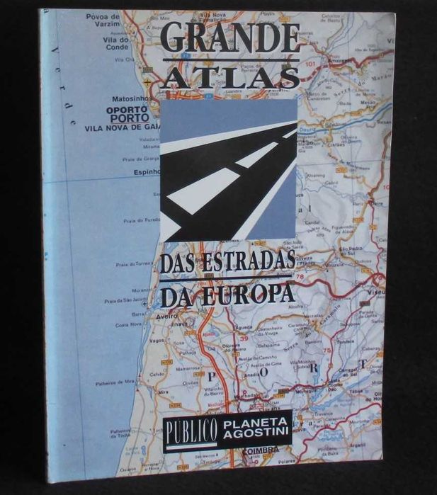 Livro Grande Atlas das Estradas da Europa