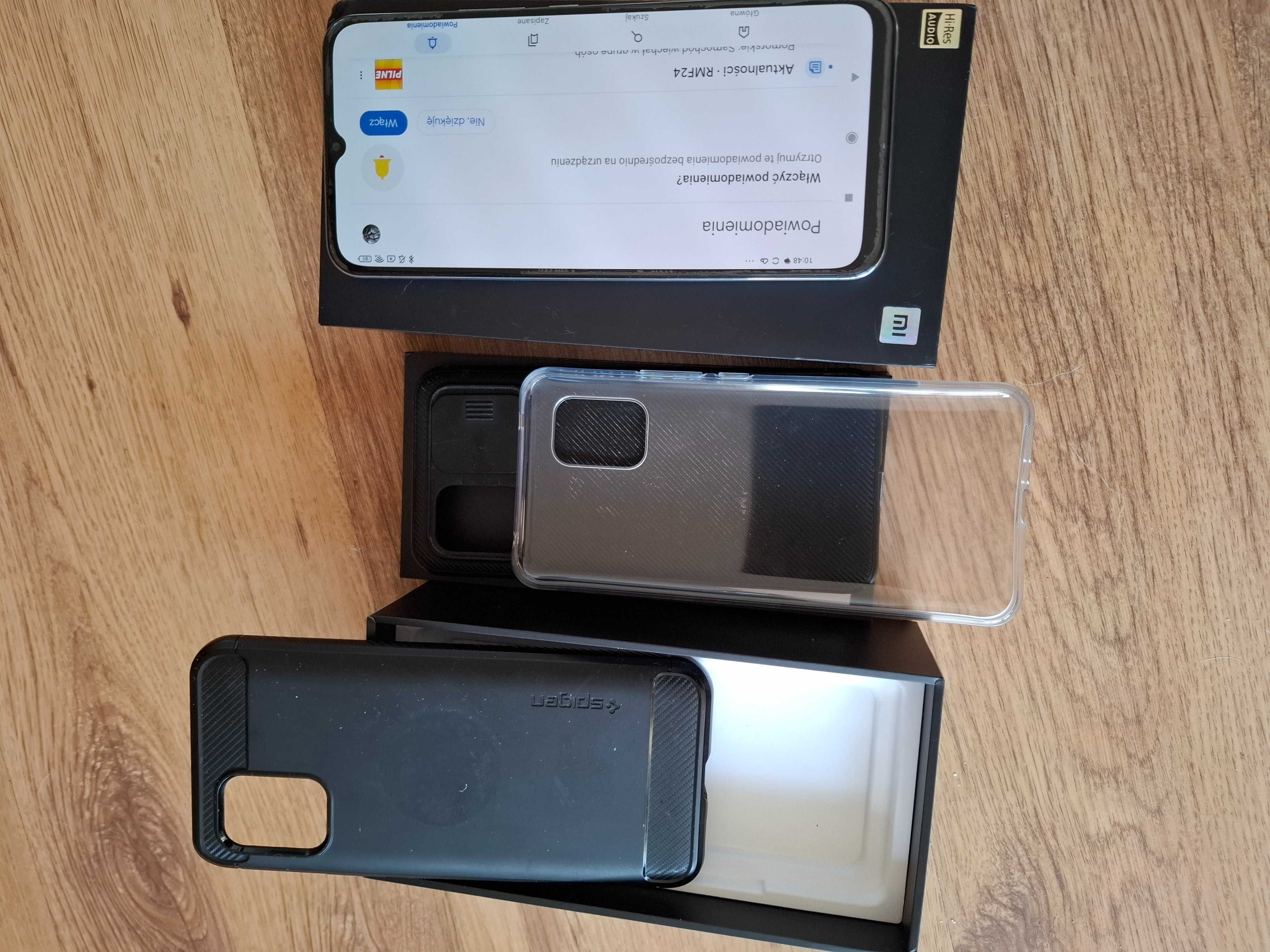 Smartfon telefon Xiaomi Mi 10 Lite  - cały zestaw