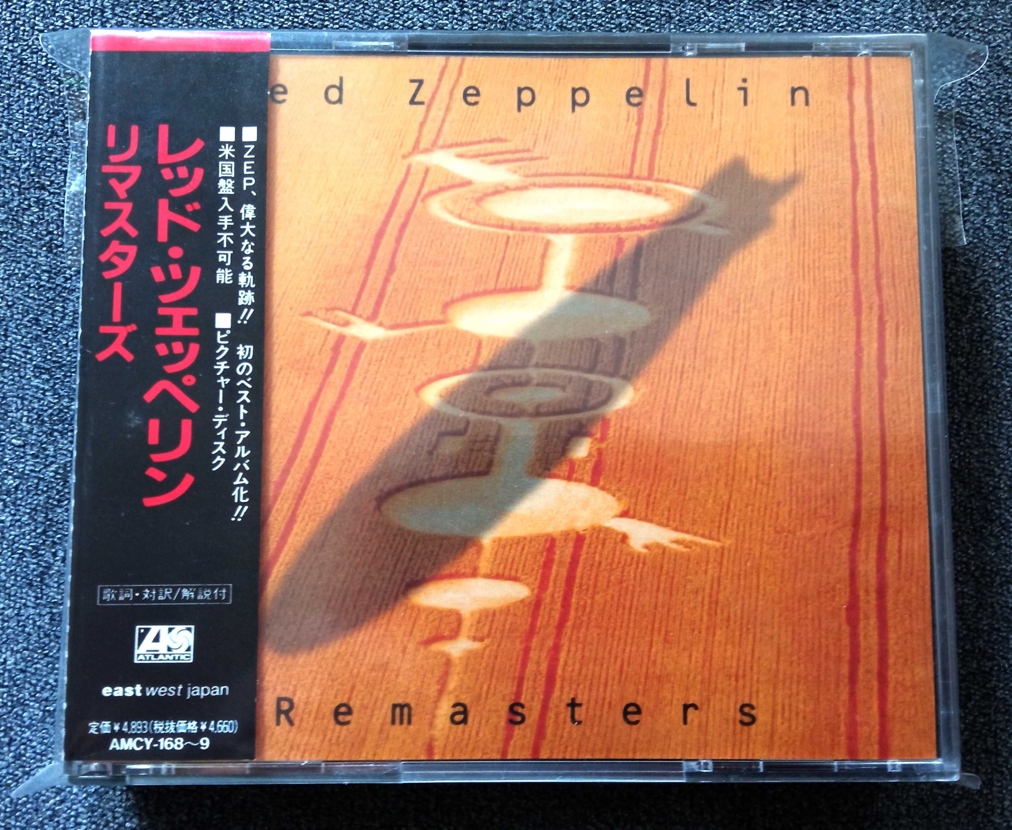 Led Zeppelin Remasters 2CD Japan Obi