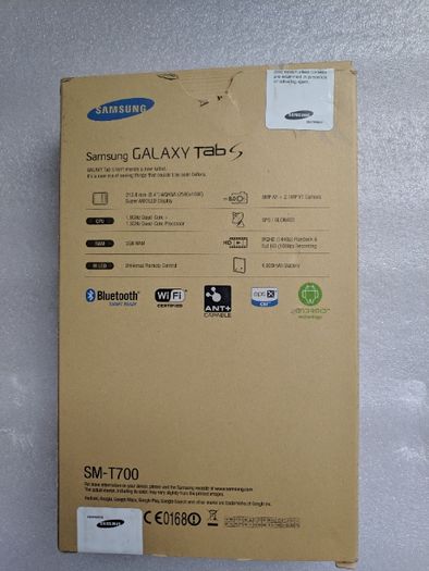 Tablet Samsung Galaxy Tab S SM-T700 8.4" Wi-FI Titanium Gray