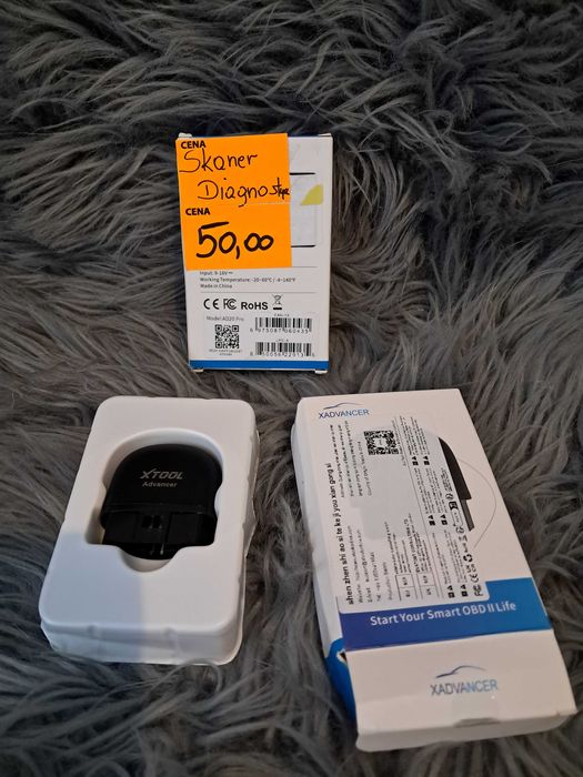 Skaner INTERFEJS diagnostyczny OBD2