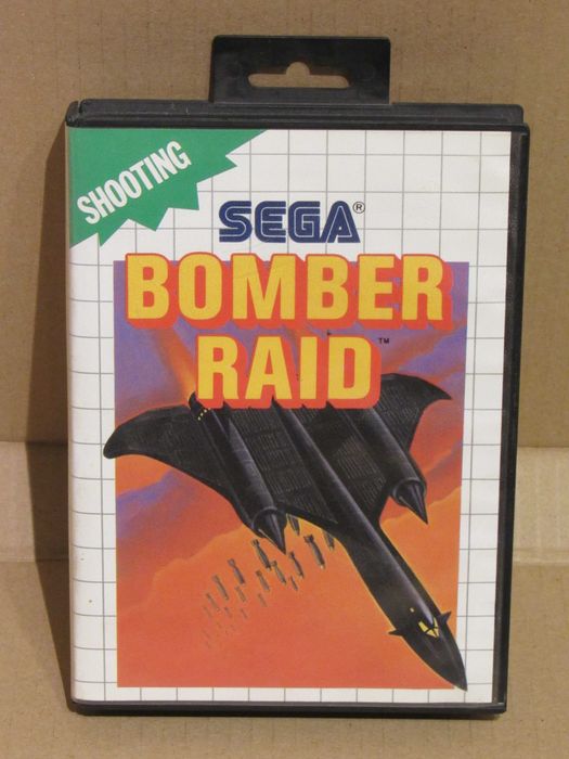 Jogo Sega Master System Bomber Raid completo