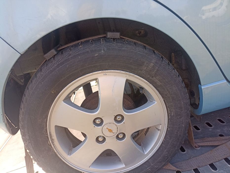 Felgi aluminiowe 4szt 4x100 Chevrolet Spark Aveo alufelgi  zimówki 15