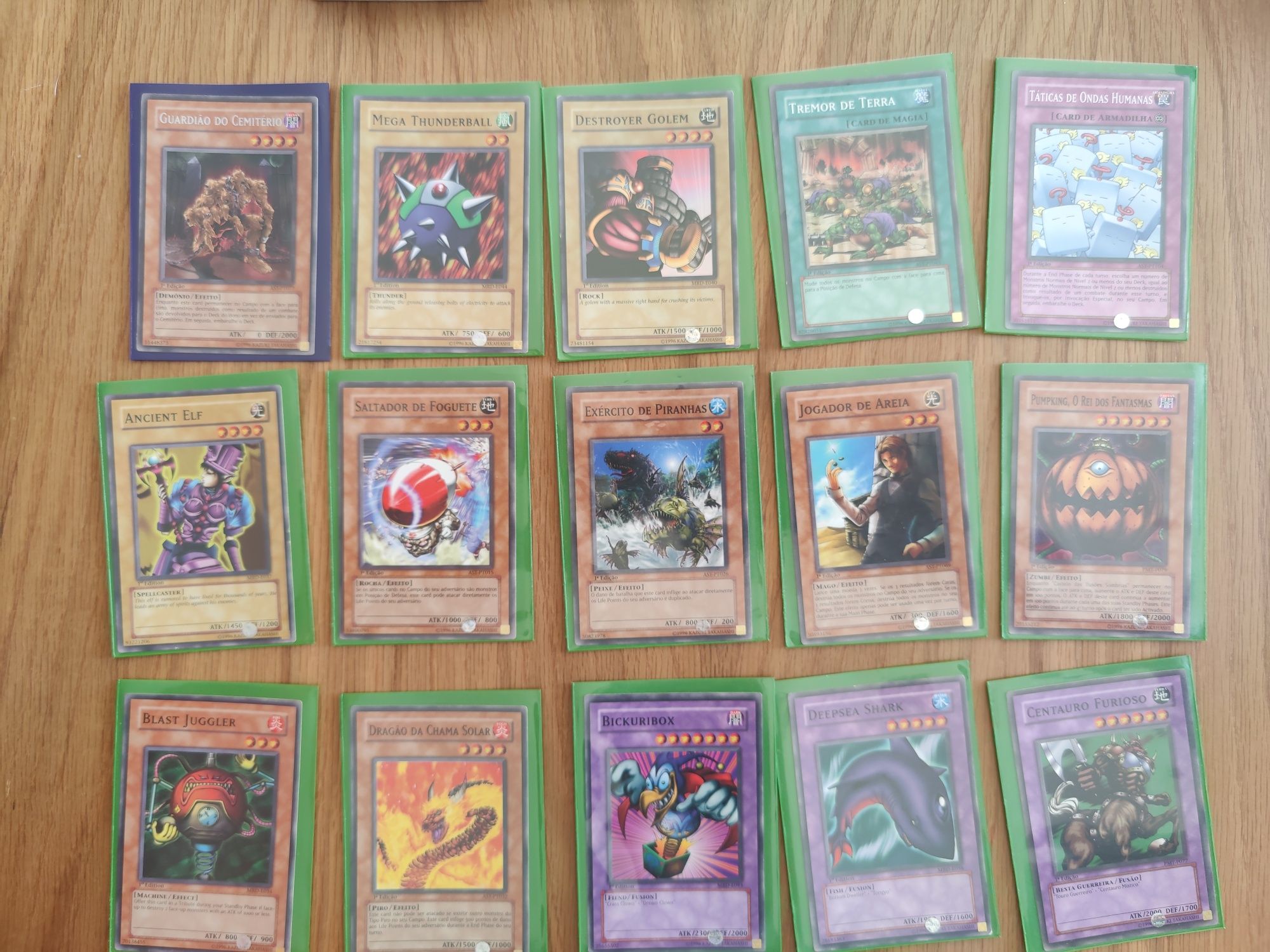 Yu-Gi-Oh cards para venda