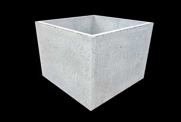 Donice Betonowe, Donice z Betonu Architektonicznego, 80/80/60