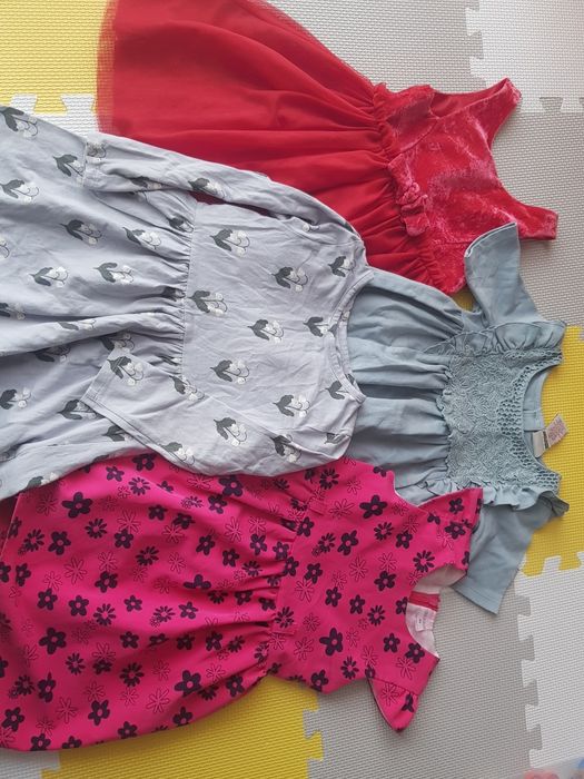 Paka ubrań dla dziewczynki (98) jesień/zima