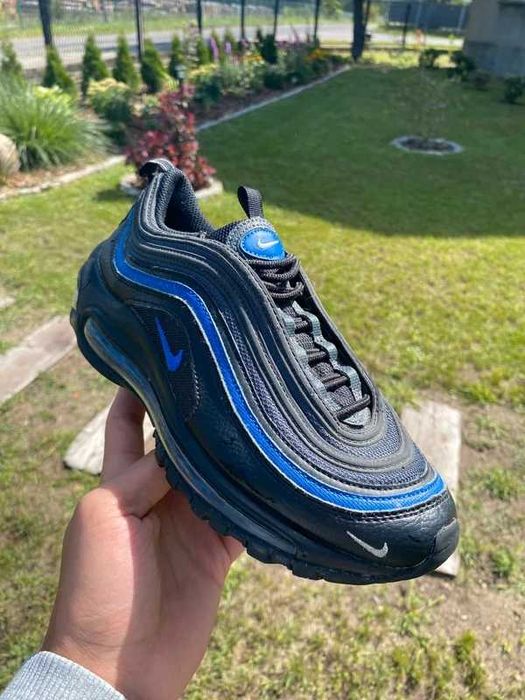 Buty młodzieżowe Nike Air Max 97 czarny streetwear swoosh r.38