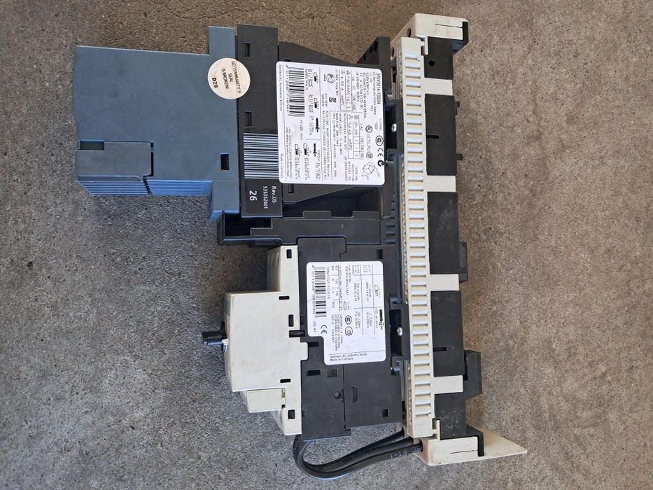 Włacznik Siemens Softstart 3RW3014-1BBO3 3kW w zestawie z listwą, term