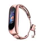 Zamienna metalowa opaska bransoleta łańcuszek pasek do Xiaomi Mi Band