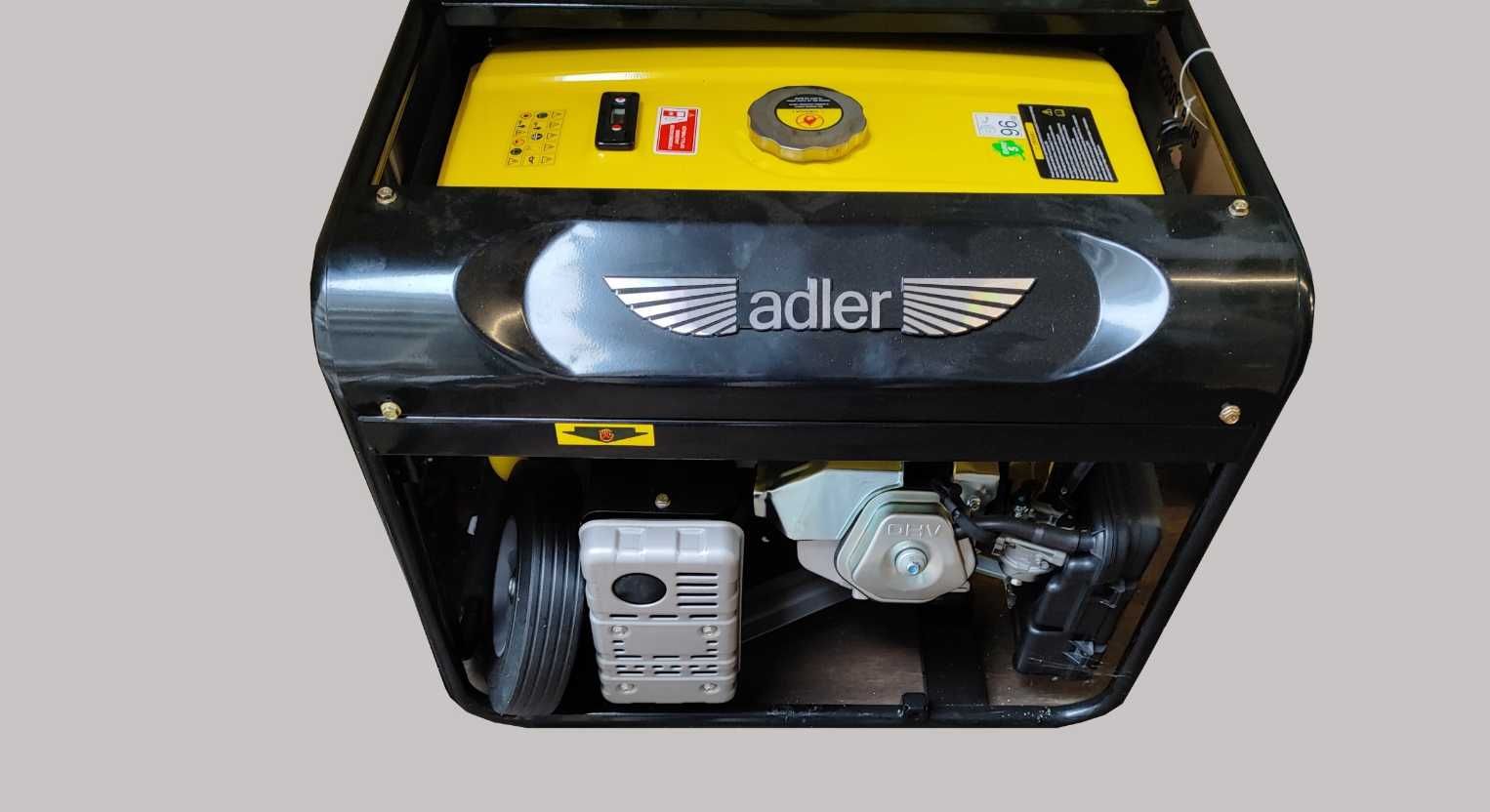 Agregat prądotwórczy przenośny trójfazowy Adler 6800 W benzyna
