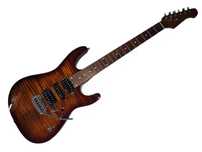 Harley Benton FUSION-III HSH ROASTED FBB superstrat - ustawiony!