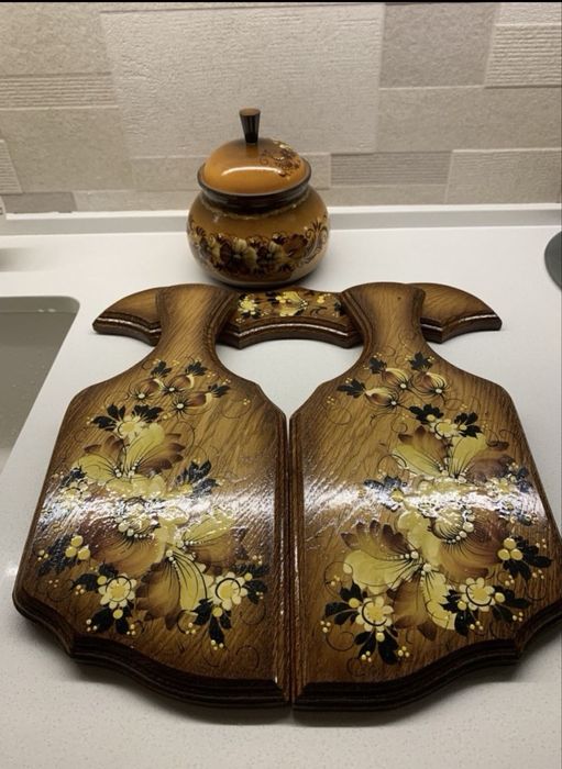 Декоративный набор для кухни, Петриковка